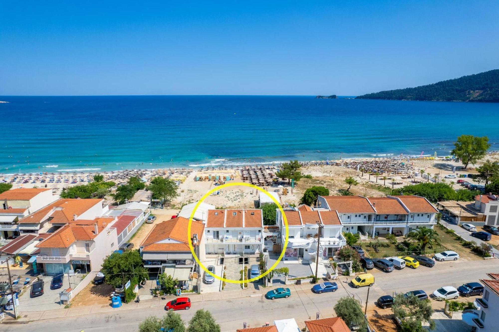 Artemis Beach Apartments Χρυσή Αμμουδιά Εξωτερικό φωτογραφία